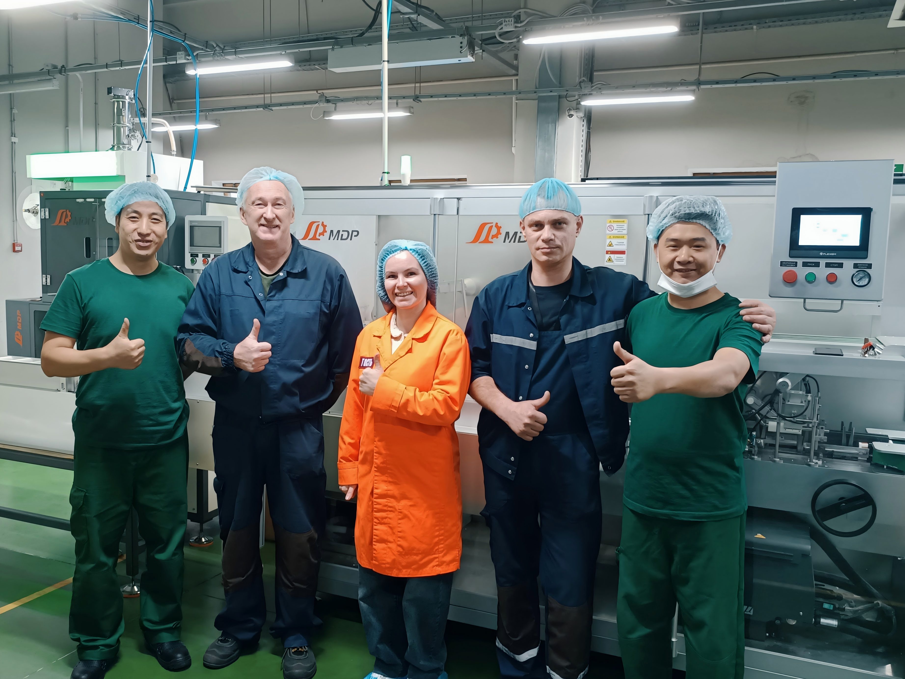 visit food packaging machine factory with clients